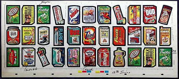 12th lost wackies wacky packages