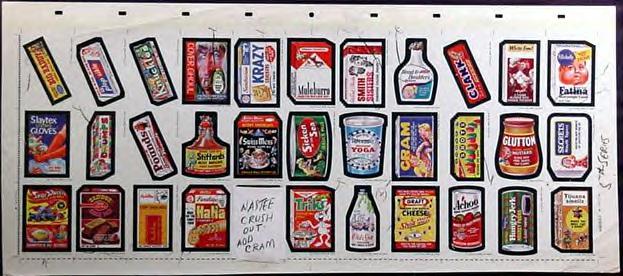 5th lost wackys wacky packages
