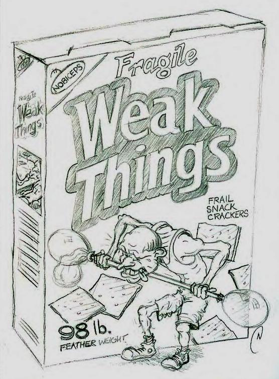 weak things lost wacky