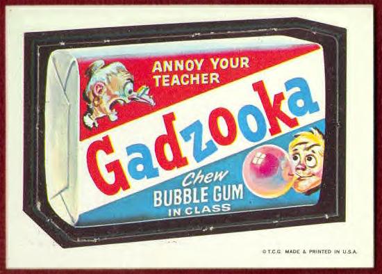 gadzooka bubble gum