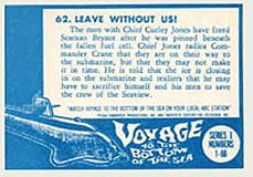 Voyage to the Bottom of the Sea card back.