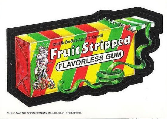 Flavorless Gum