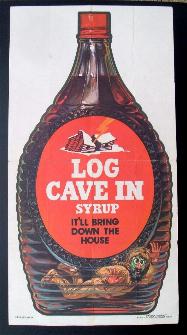 Log Cave-in Poster