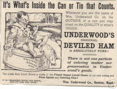 of Underwood Deviled Ham