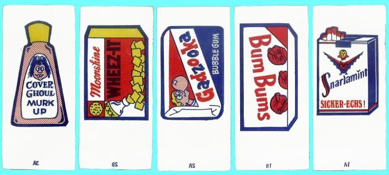 1974 Wacky Packages Tattoos