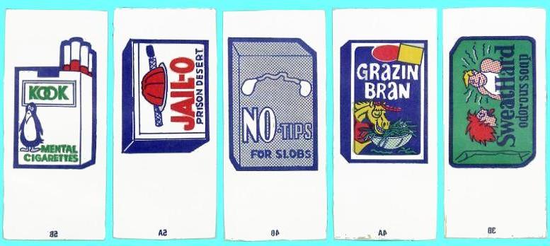 1974 Wacky Packages Tattoos