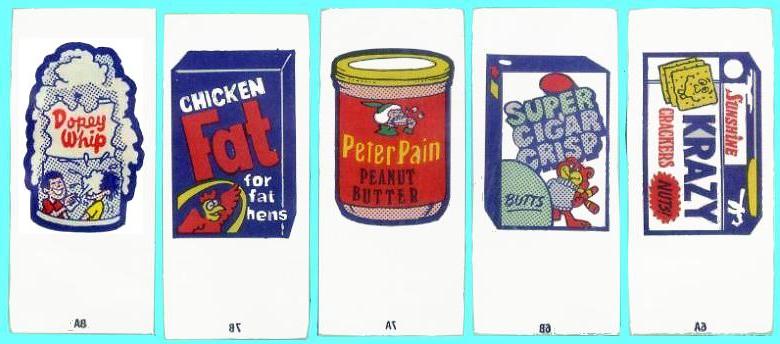 1974 Wacky Packages Tattoos