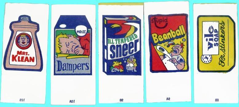 1974 Wacky Packages Tattoos