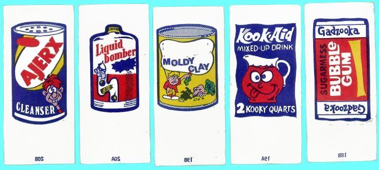 1974 Wacky Packages Tattoos