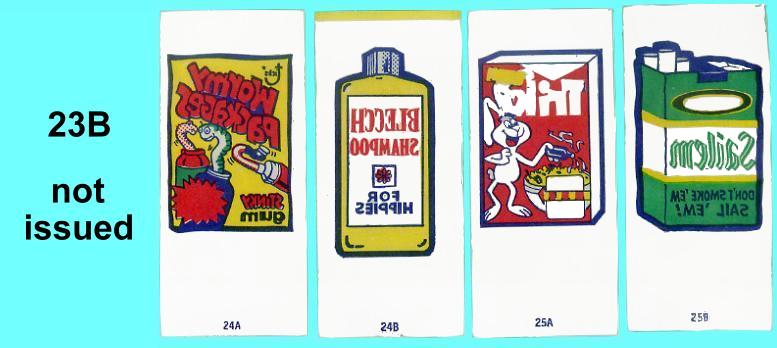 1974 Wacky Packages Tattoos