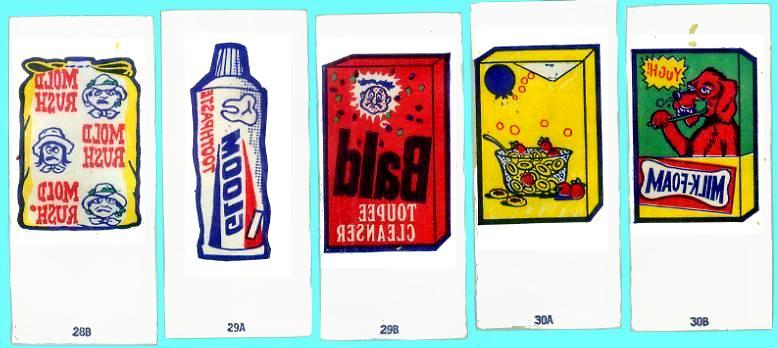 1974 Wacky Packages Tattoos