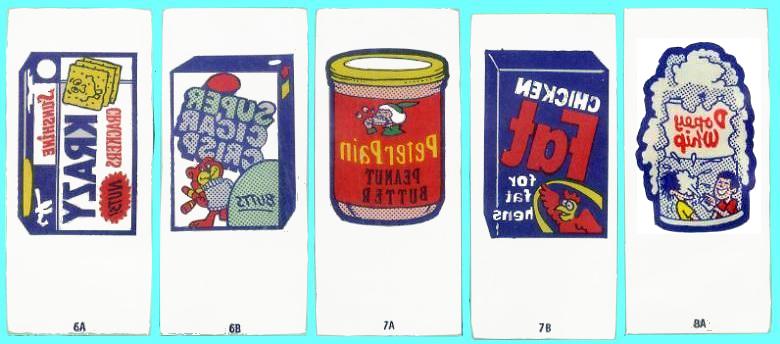 1974 Wacky Packages Tattoos