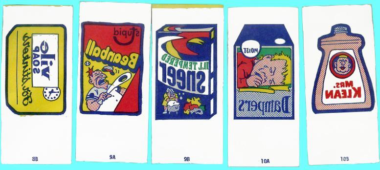 1974 Wacky Packages Tattoos