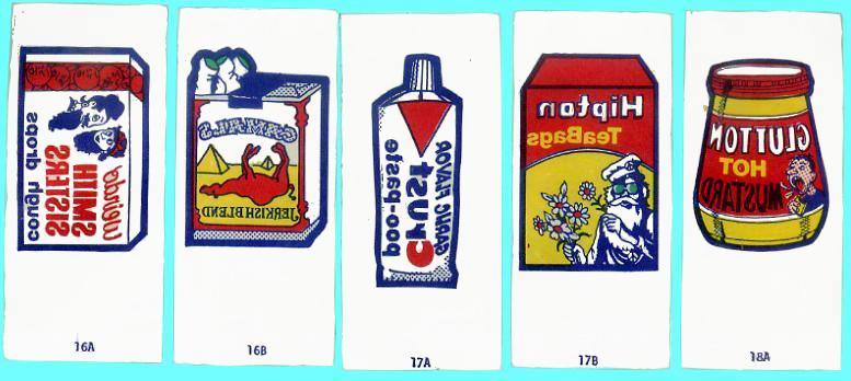 1974 Wacky Packages Tattoos