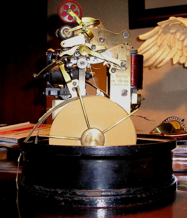 burry tickertape machine