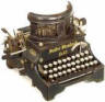 "Salter Standard No. 10", 1908 typewriter Schreibma