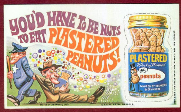 PLASTERED PEANUTS